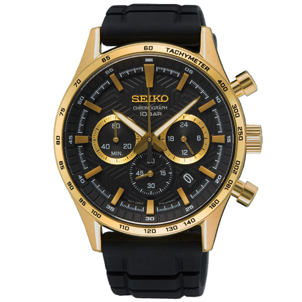 SEIKO SK037 精工錶 CS系列 (8T63-00Y0C/SSB446P1) 紳士時尚三眼計時腕錶 43mm