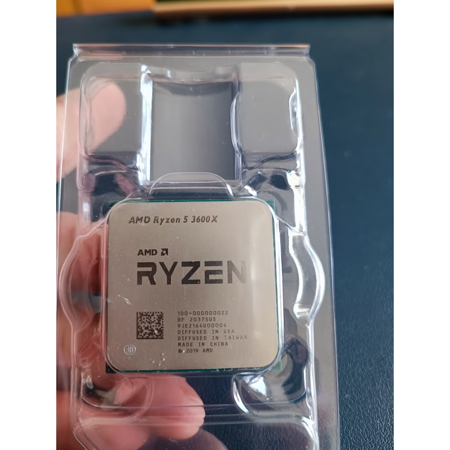 AMD Ryzen5 3600X AM4腳位 CPU (含全新原廠風扇)