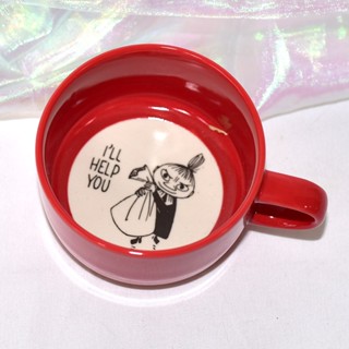 日本製 Moomin 小不點亞美 杯底插圖 咖啡杯 磁器 馬克杯 300ml ym225