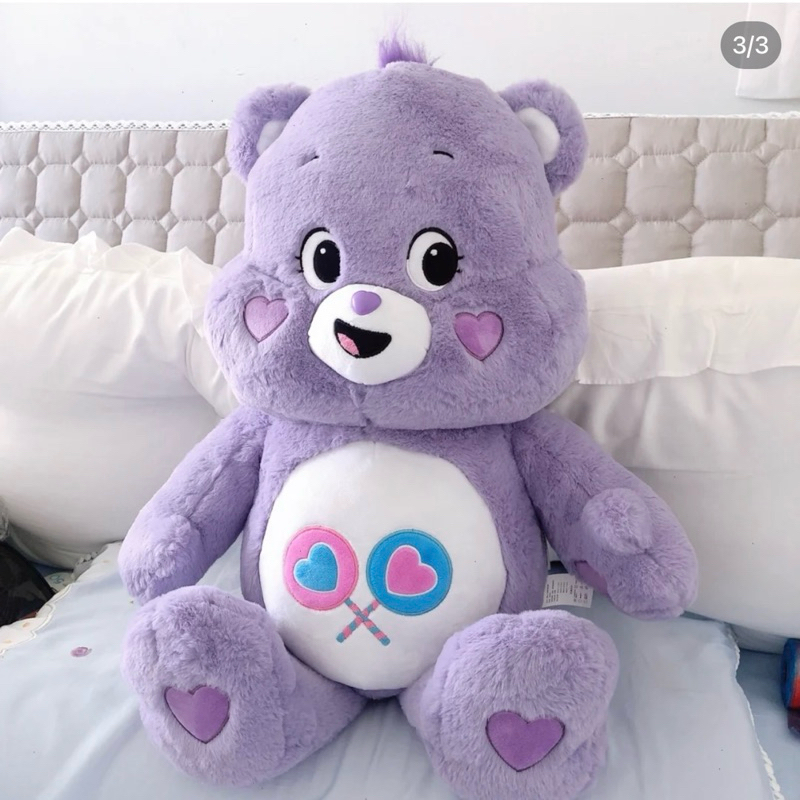 彩虹熊Care Bears🐻62公分超大尺寸‼️💎泰國購入❤️前男友送的 拜託帶走他😍