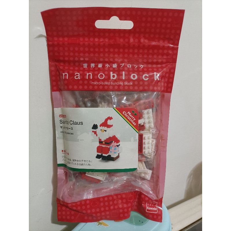 NANOBLOCK 聖誕老人 全新 河田積木 NBC 063 聖誕老公公