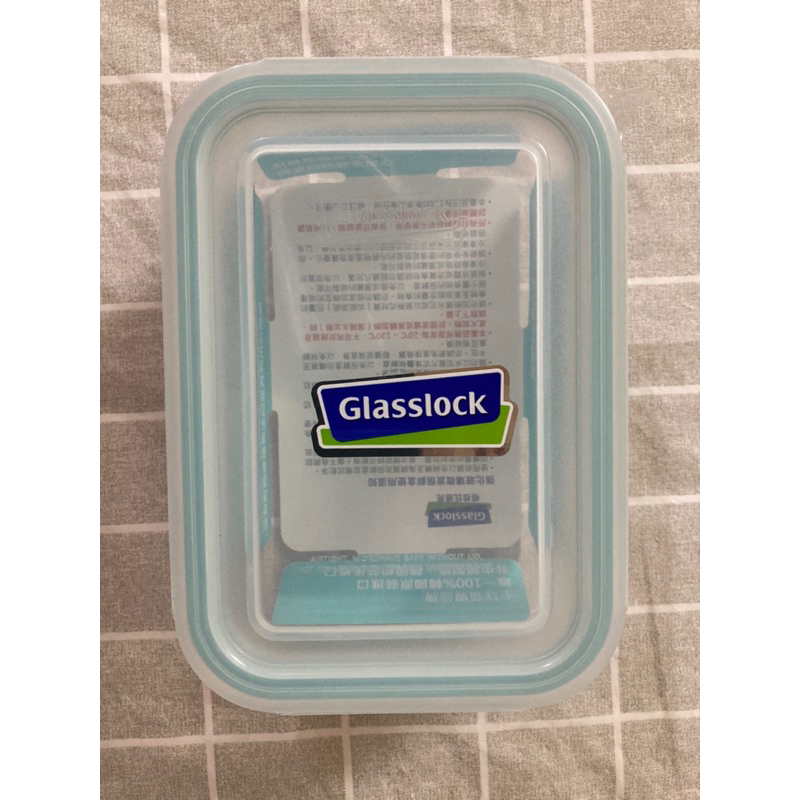 全新 韓國製造 Glasslock 強化玻璃微波保鮮盒 715ml