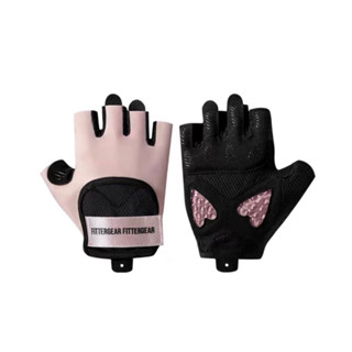 【FITTERGEAR】 女子健身手套 四色 灰/黑/紫/粉 （ 器械訓練 防起繭 戰繩運動 單槓 防滑 耐磨）