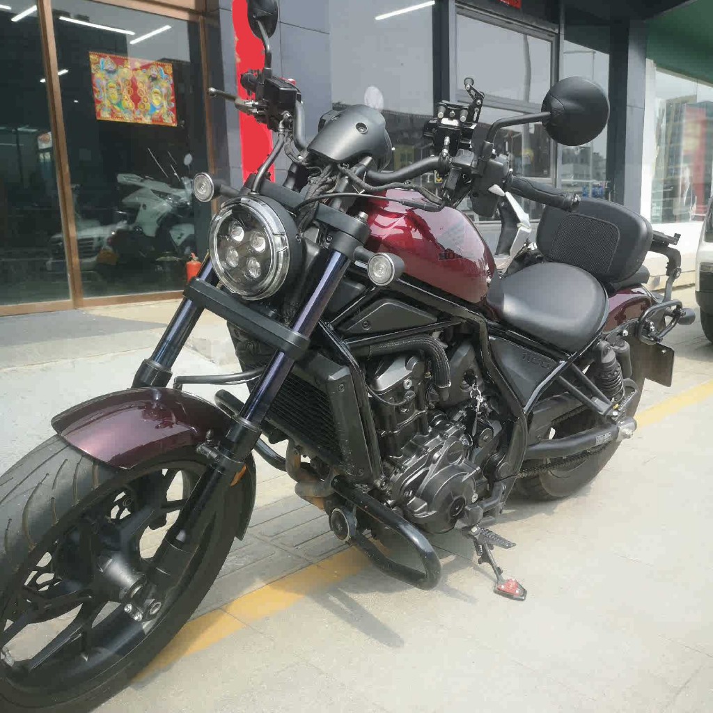 Rebel 1100T MT側柱加大座 適用於 Honda Rebel 1100T改裝側柱加大座 CMX500 機車置物