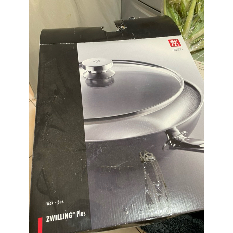 德國雙人牌 ZWILLING  ZW Plus 中式炒鍋加蓋 32cm 不鏽鋼炒鍋 比利時製造