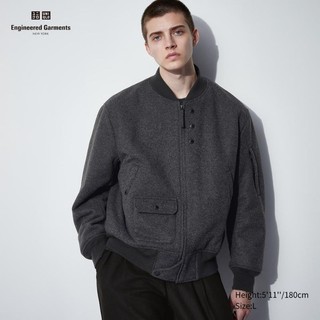 已售出Uniqlo engineered garments輕暖布勞森外套/飛行外套