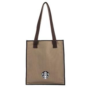 全新轉賣 Starbucks 星巴克 2024年曆提袋組 單售提袋 美拉德配色 購物袋 手提袋