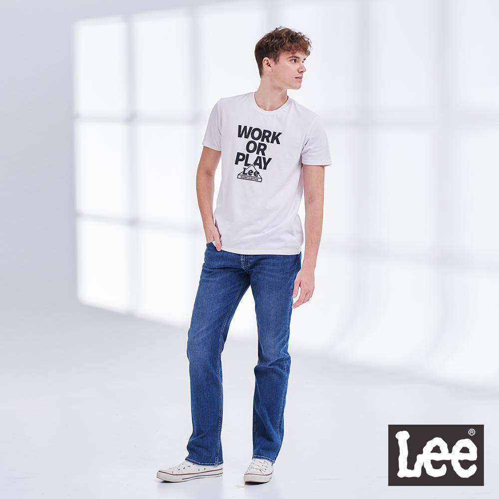 Lee 743 彈性中腰舒適直筒牛仔褲 男 Modern LL210272101
