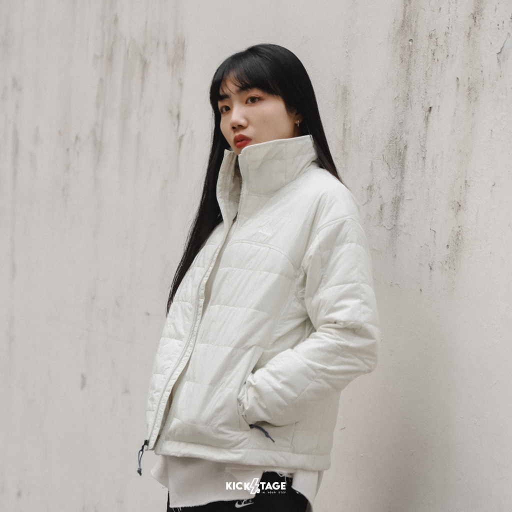 NIKE ACG Therma-FIT ADV JACKET 白綠 防潑水 保暖 休閒 機能外套【FN1944-020】