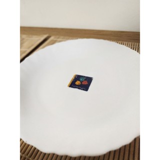 法國 Luminarc 樂美雅 23公分 /19公分強化玻璃餐盤