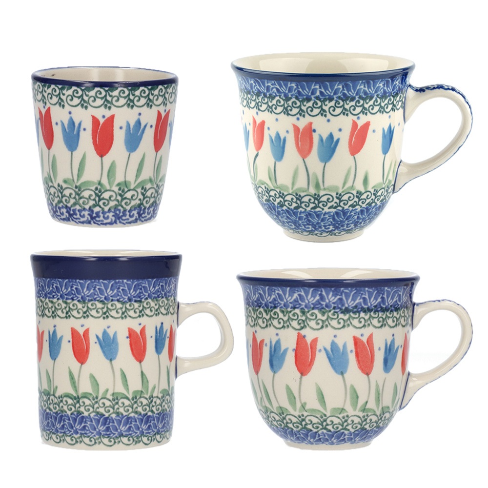 【波蘭陶】Tulip Royal馬克杯 濃縮咖啡杯-共4款《WUZ屋子-台北》茶杯 果汁杯 咖啡杯 水杯 波蘭陶 陶器