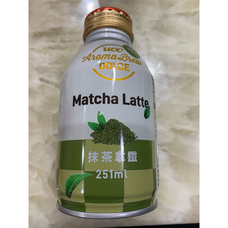 （即期特價）UCC艾洛瑪抹茶拿鐵飲料251ml