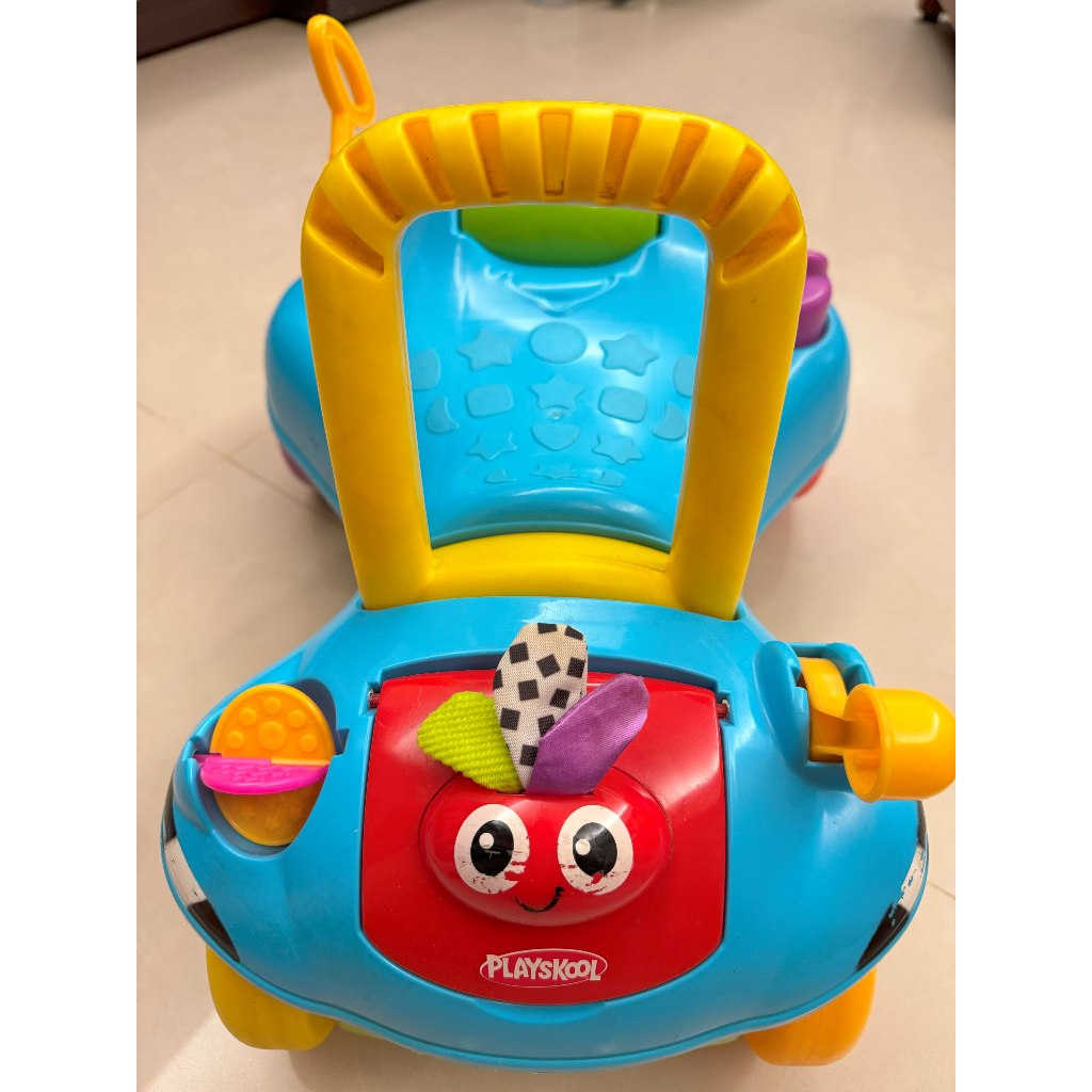 (二手) PLAYSKOOL 滑步車手推車玩具