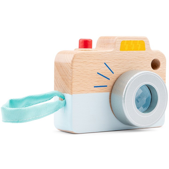 荷蘭 New Classic Toys 木製 木製經典單眼小相機