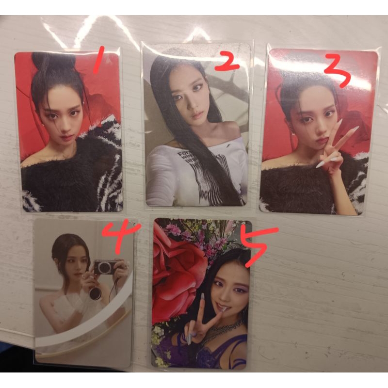 jisoo me 專輯 小卡🤍