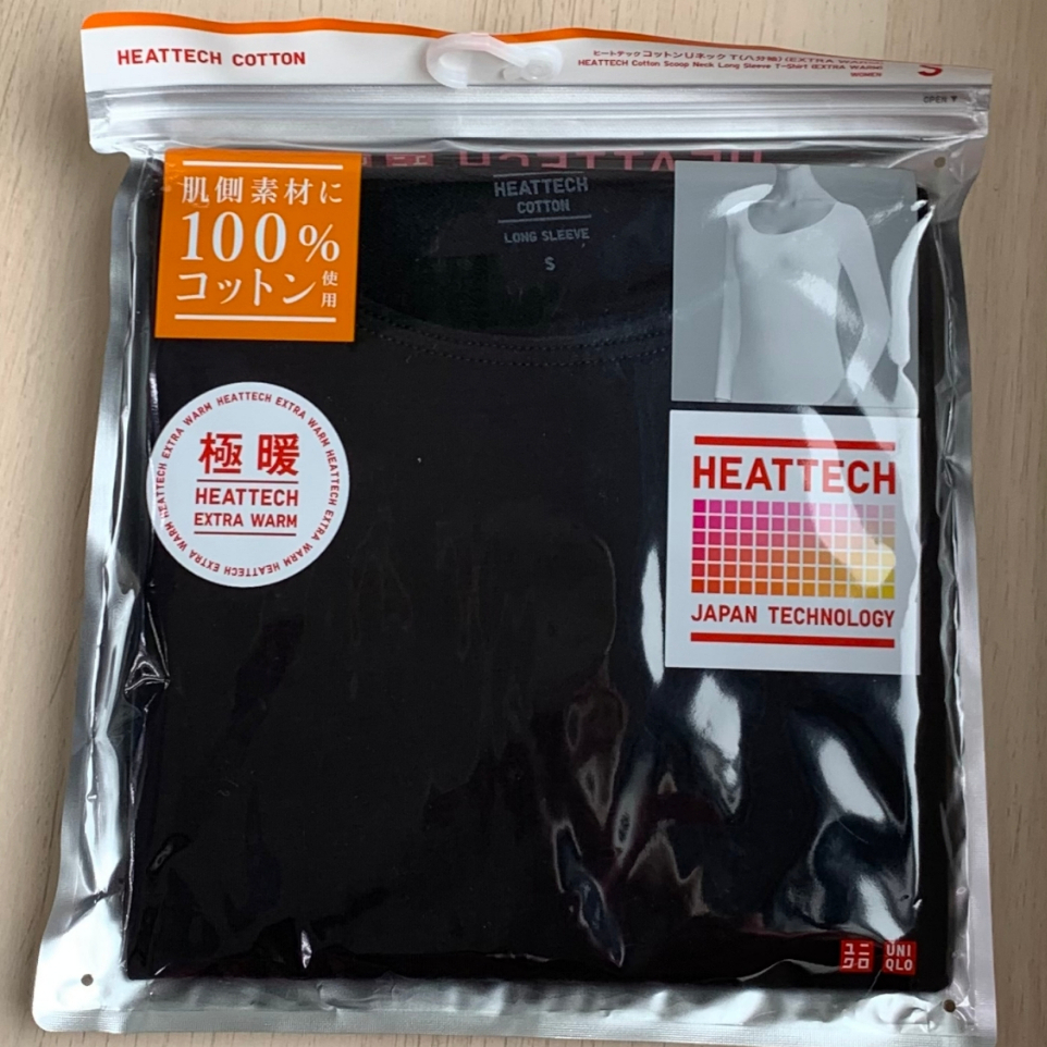 &lt;現貨&gt; 日本境內版 UNIQLO 極暖系列 發熱衣 HEATTECH 女生 圓領 U領 優衣庫