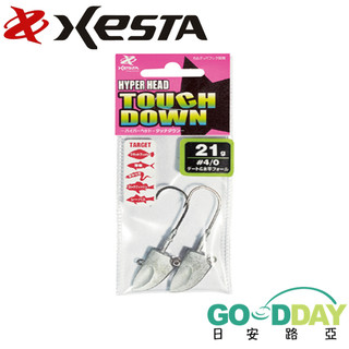 >日安路亞< XESTA HYPER HEAD TOUCH DOWN JIG HEAD 汲頭鉤