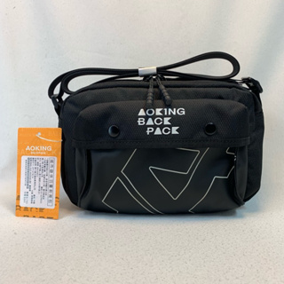 Aoking/城市遊俠羽量側背包/貴族黑/BAG-022-XK3046-BK/$1760