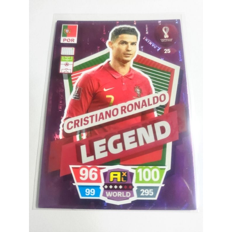 🔥超難抽Legend特卡🔥2022 World Cup 葡萄牙 Ronaldo C羅 世界盃 Adrenalyn 球員卡