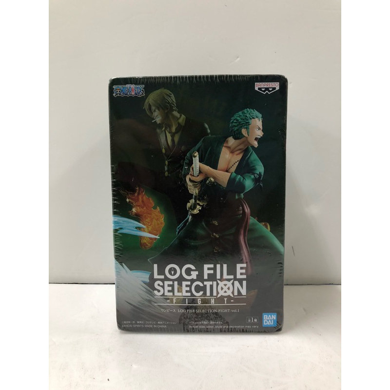 正版白證 海賊王 LOG FILE SELECTION FIGHT-vol.1 索隆 ZORO 代理 公仔 現貨