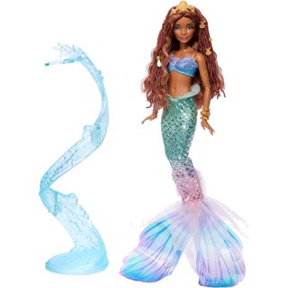 HappyHour:現貨*美國正品 迪士尼 小美人魚 公主 Ariel 愛麗兒 真人 電影版 收藏型 娃娃 支架