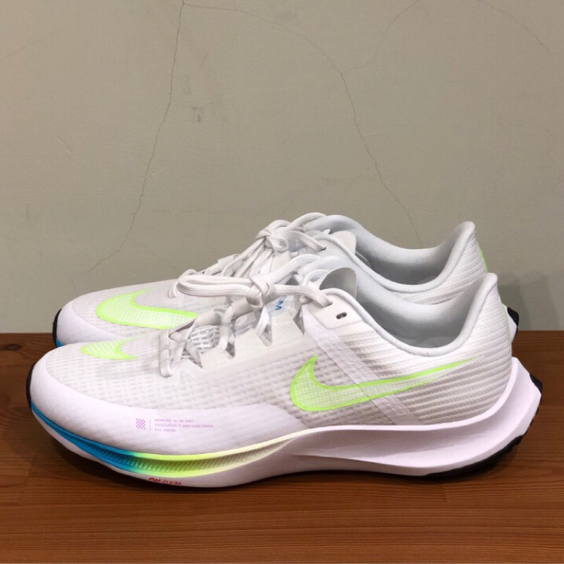 【小瑜正品】US11 全新 NIKE AIR ZOOM RIVAL FLY 3 CT2405-199 跑鞋 氣墊 男 白