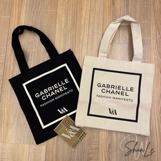 ShinLe選物∣現貨🇬🇧 V&A X CHANEL香奈兒 英國倫敦展覽聯名限量版帆布袋 帆布包