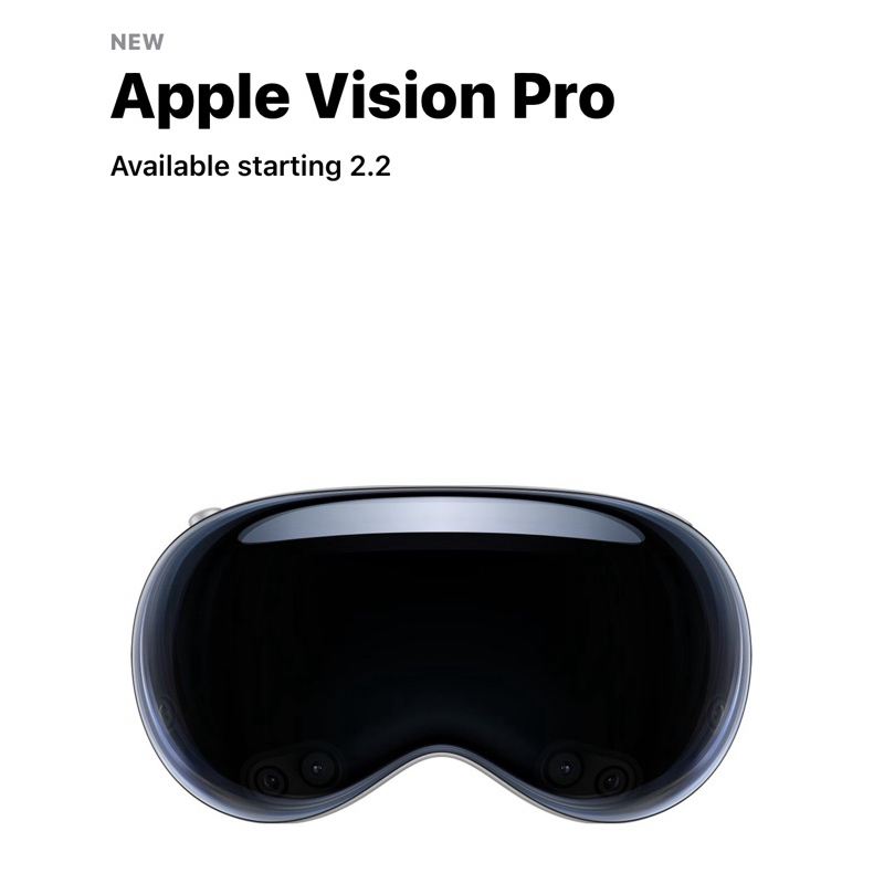 【美國Apple官網預購】 Vision Pro 客製代購服務