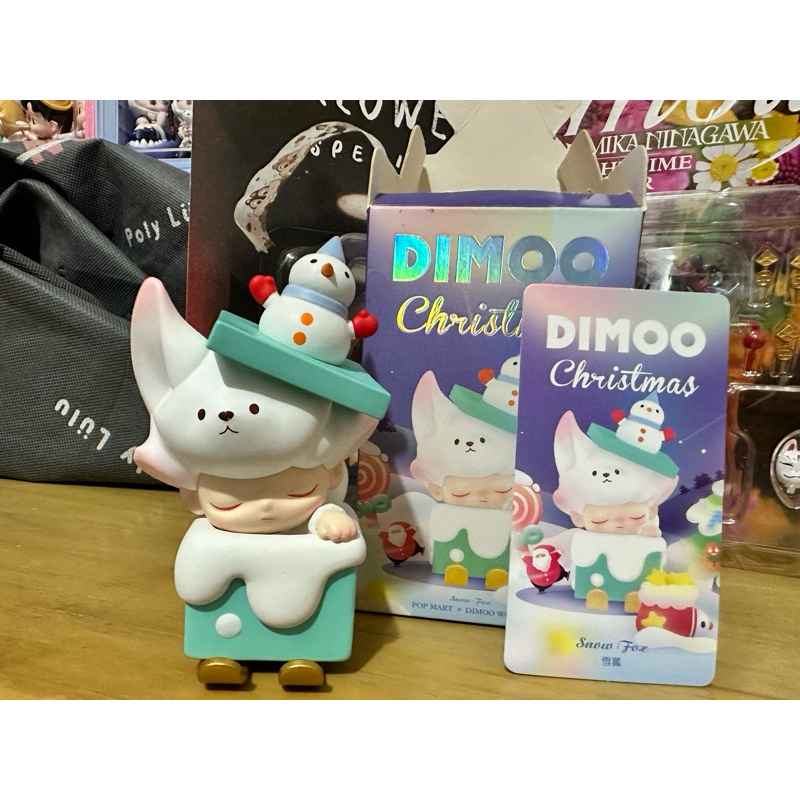 盲盒出清/泡泡瑪特POP MART /Dimoo 2020聖誕系列-雪狐