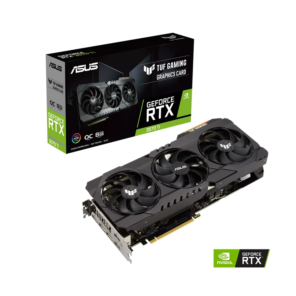 (二手) ASUS 華碩 TUF Gaming GeForce RTX 3070 Ti OC超頻版 8GB 顯示卡