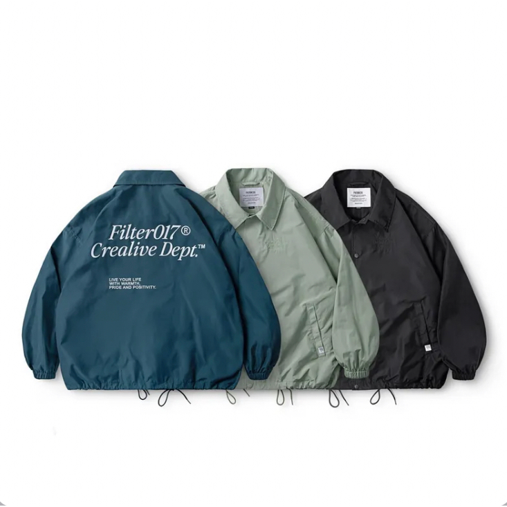 FILTER017® Classic Coach Jacket 經典標語教練外套 [day tripper]