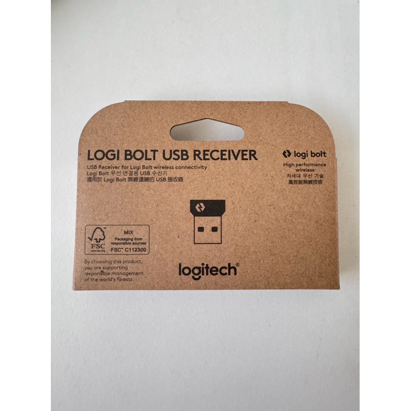 Logitech Logi羅技 BOLT USB 滑鼠 接收器