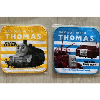 全新 湯瑪士小火車 Thomas & Friends 日本限定 小方巾 棉質手帕 手巾 毛巾 消防車福林