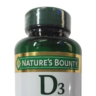 【1蝦皮超商免運促銷現貨】Nature's Bounty 自然之寶 Vitamin D-3 維他命D3 軟膠囊