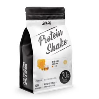 Spark Protein 蜂蜜牛奶/伯爵奶茶/鹽之花巧克力/香濃椰奶/玄米煎茶拿鐵/焙茶拿鐵/蜜香紅茶拿鐵（1kg袋）