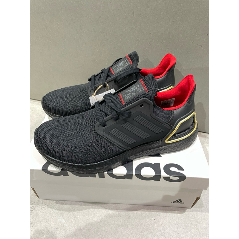 Adidas ULTRABOOST 20 CNY 男鞋 運動 慢跑 黑色 龍年 IF9268