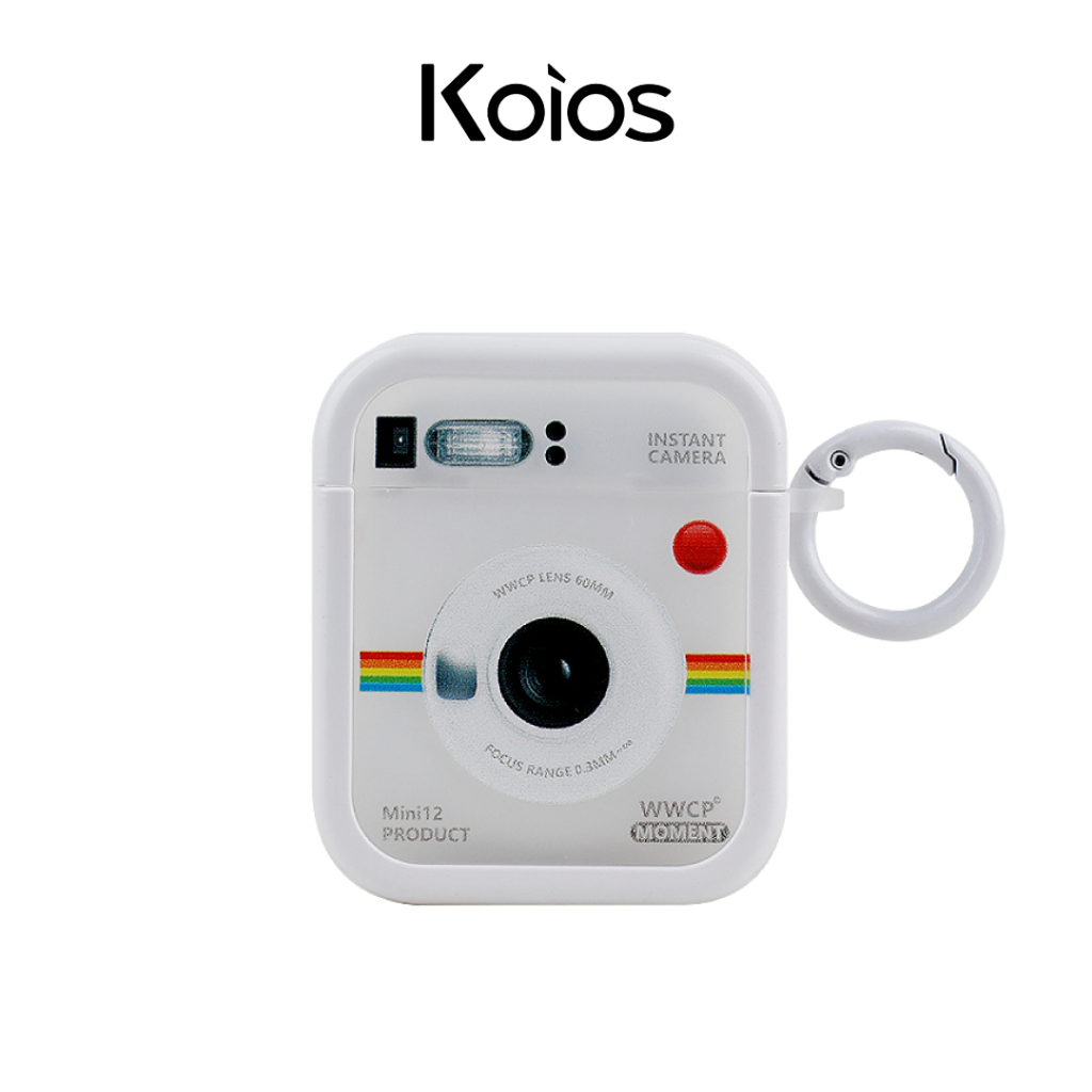 【Koios】 Airpods｜霧白復古拍立得造型耳機殼 Airpods Pro 1 2 3 防摔殼 保護殼 耳機殼