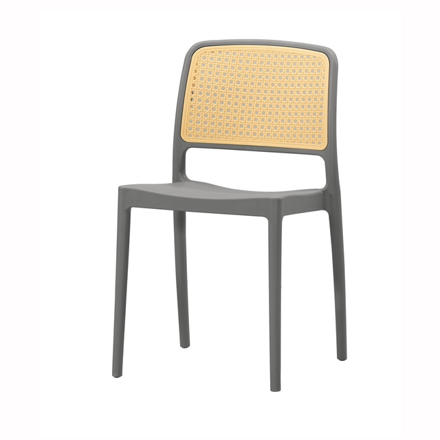 北歐風 設計款 網美風 露西 方背 塑料 藤編 餐椅 網美咖啡廳推薦 CHR060 鄉村風 戶外椅
