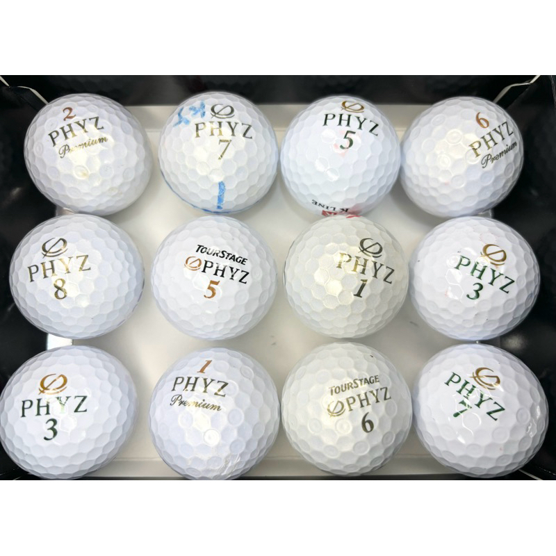 ✨現貨✨Bridgestone PHYZ 8-9成新 高爾夫球golf 12顆裝