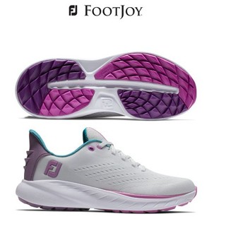 FootJoy W Flex XP 女鞋(無釘) #95720 ,灰/白/綠 無釘鞋