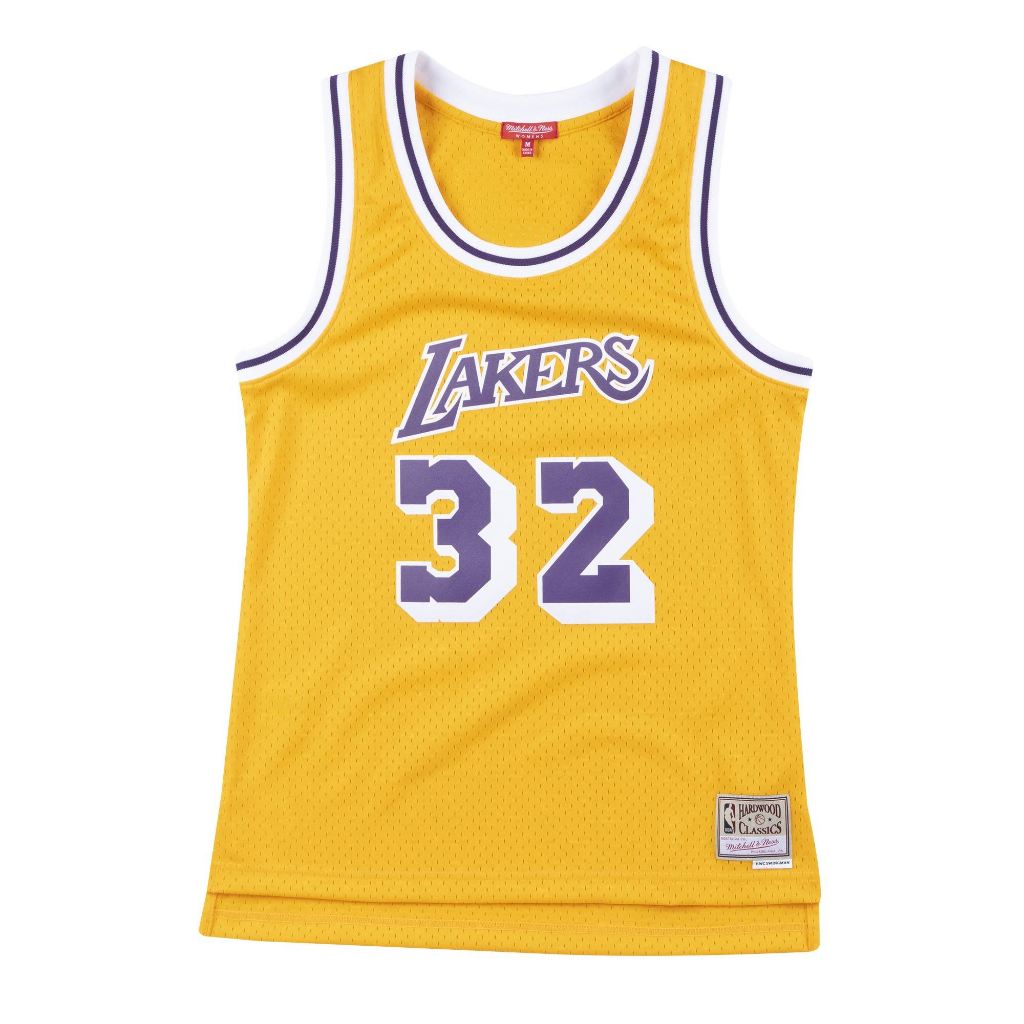 NBA 女版球迷版球衣 Magic Johnson 1984-85 Road 湖人 黃