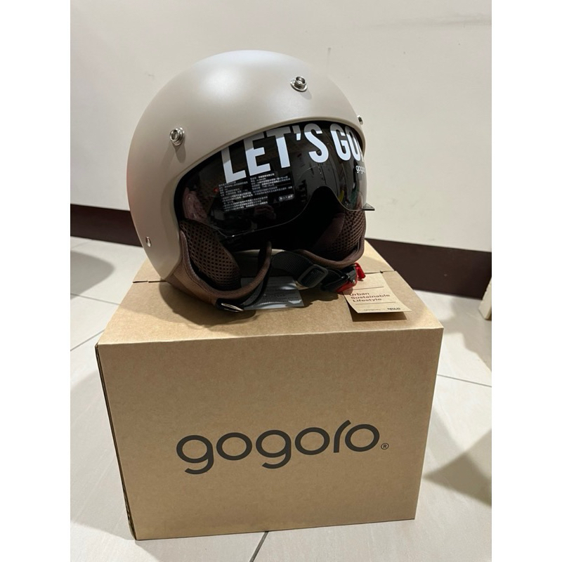 Gogoro x MUJI 無印良品 原色棕 全新安全帽