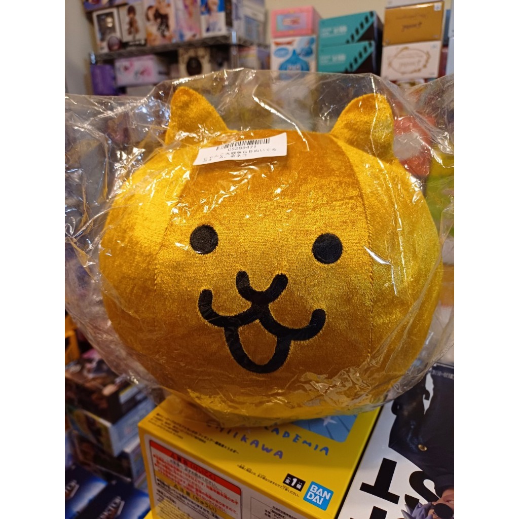 現貨 SK JAPAN 貓咪大戰爭 金色 貓 金貓 娃娃 景品