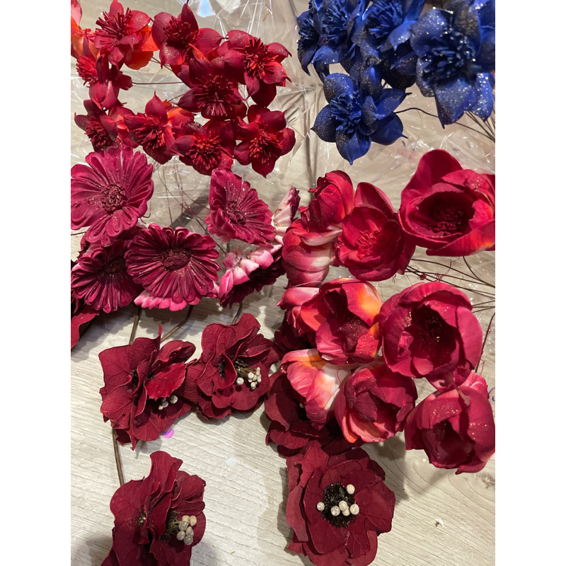 #JM花草夢 竹北#薔薇玫瑰漸層色# 灑金招財紅#漸層色索拉牡丹#漸層色索拉玫瑰/擴香花/乾燥花索拉花