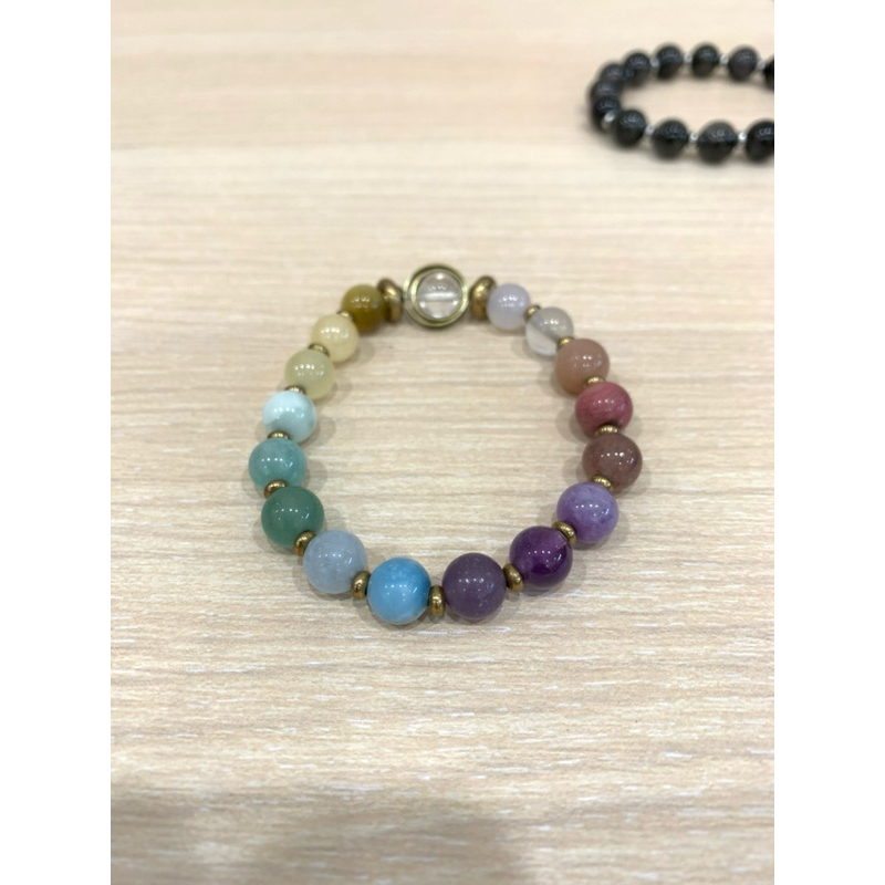 脈輪手鍊_購自crystal hoho