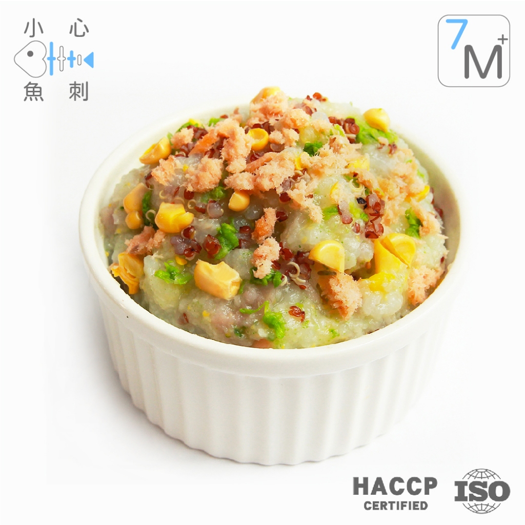 【傑西寶寶】7-07皇家鮭魚麥菜粥 | 100g | 7M+