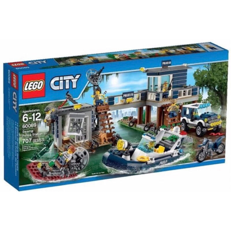 LEGO 樂高 60069 沼澤警察局 城市系列