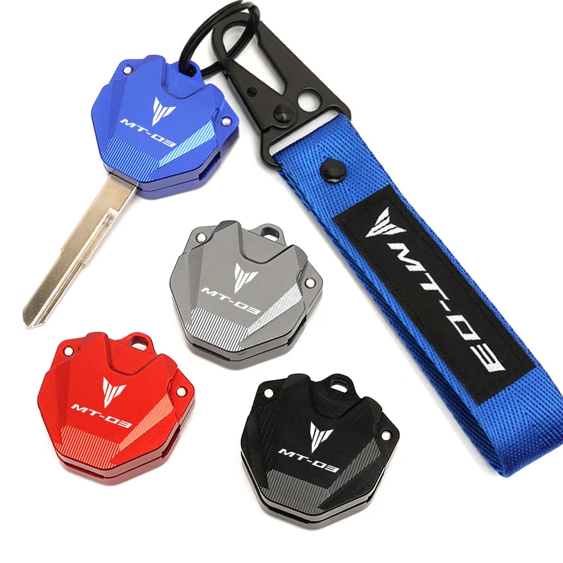 雅馬哈 MT03 2019-2024 機車鑰匙頭 鑰匙殼 鑰匙扣 鑰匙保護殼 鋁合金 鑰匙套 YAMAHA 改裝機車配件