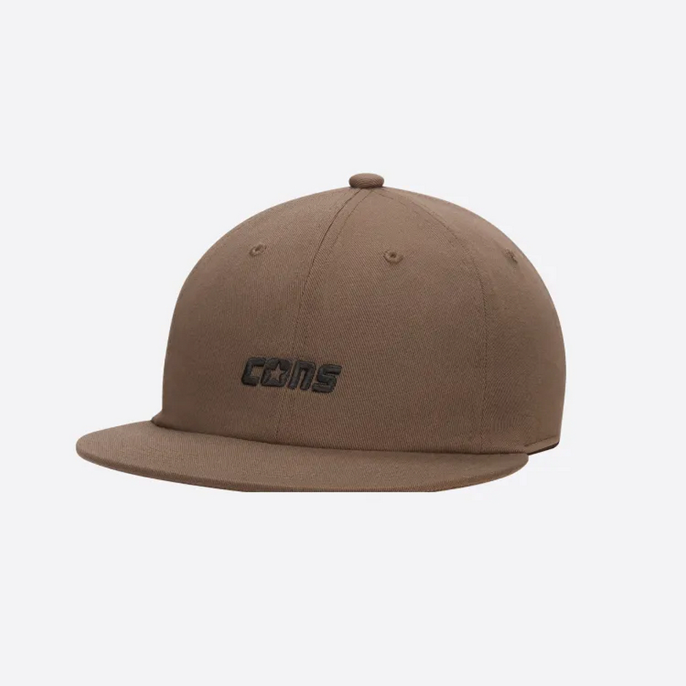 CONVERSE CONS 6 PANEL CAP ENGINE SMOKE 棒球帽 中 10025899-A03