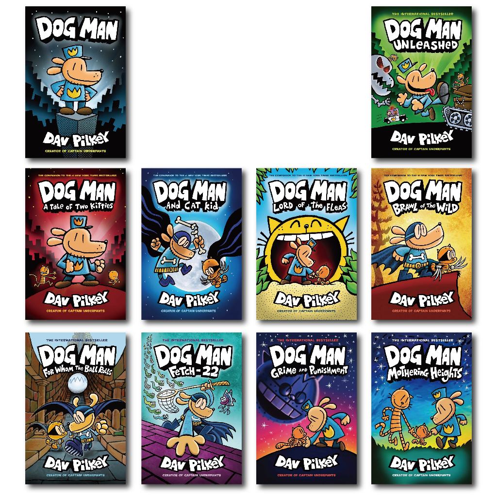 【精選組合】Dog Man 平裝套書組合/ Dav Pilkey 文鶴書店 Crane Publishing